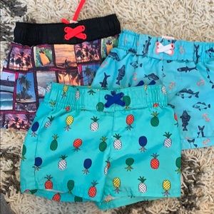 Cat and Jack swim shorts LOT